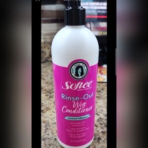 Softee Coconut Hibiscus Rinse-Out Wig Conditioner - Pink